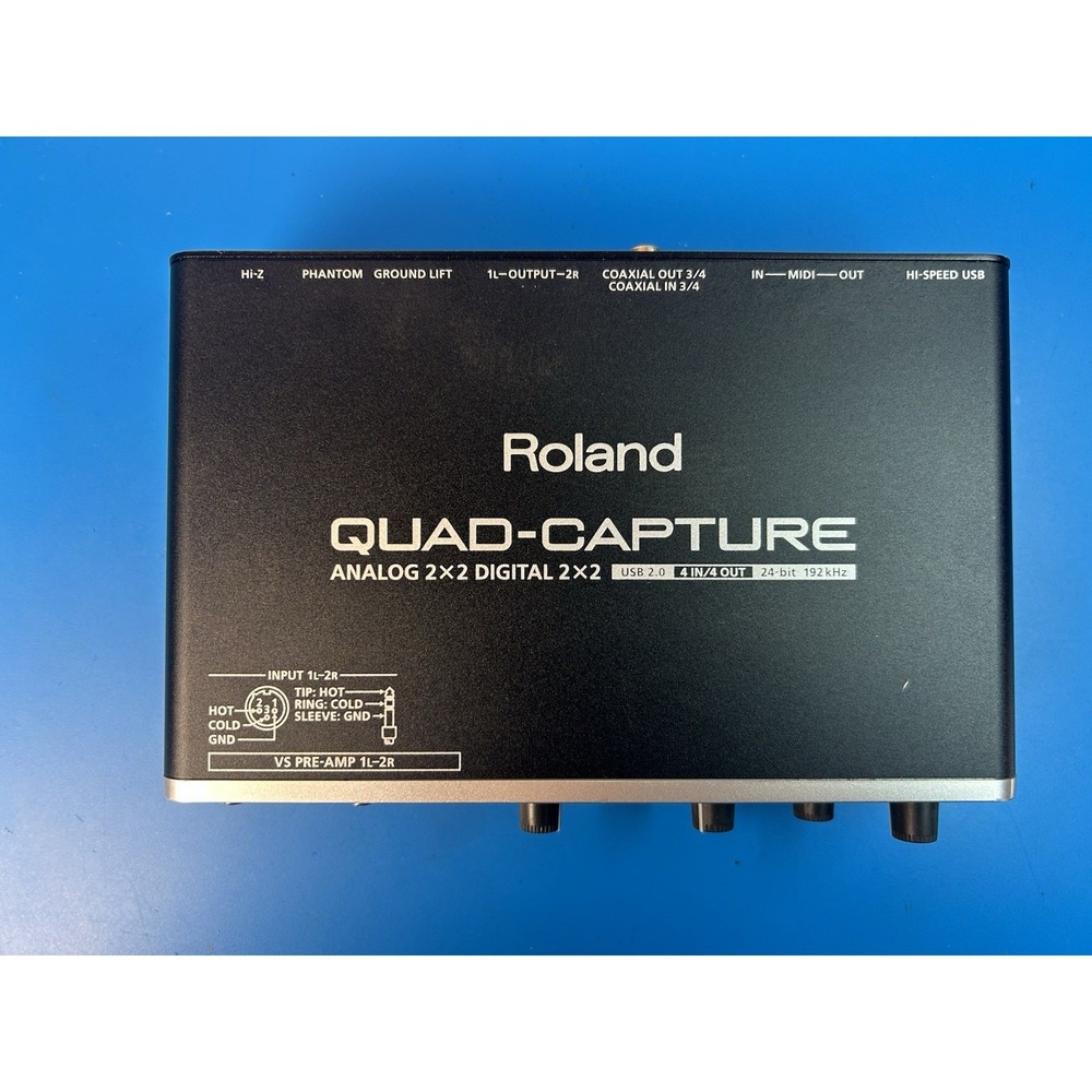 Roland UA-55 QUAD-CAPTURE Audio Interface